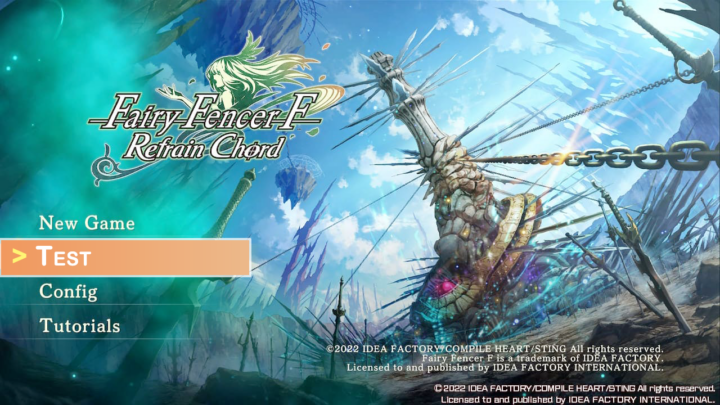 Test Fairy Fencer F : Refrain Chord un t-rpg classique au scénario prenant