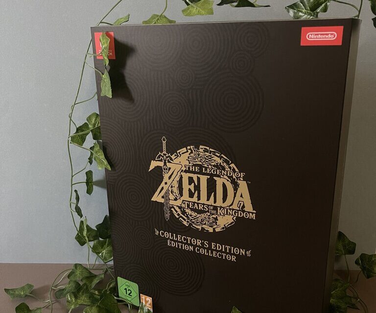 Unboxing du collector Zelda Tears of the Kingdom