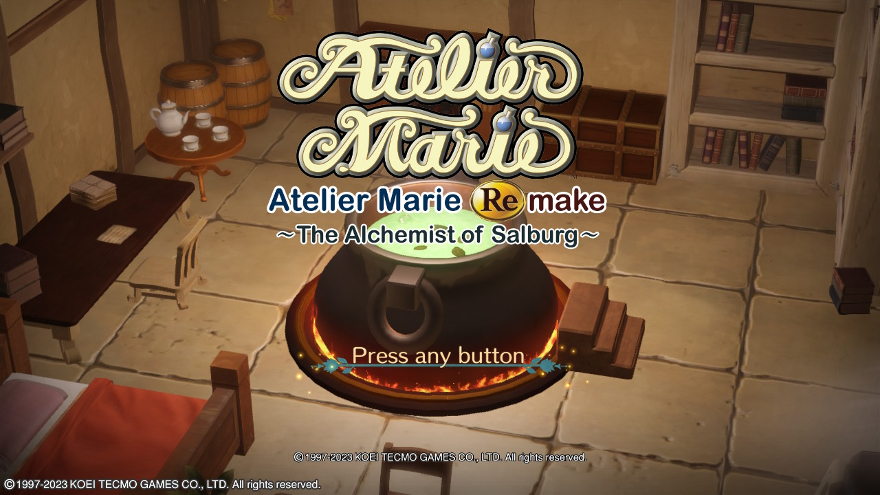 Test Atelier Marie Remake intro