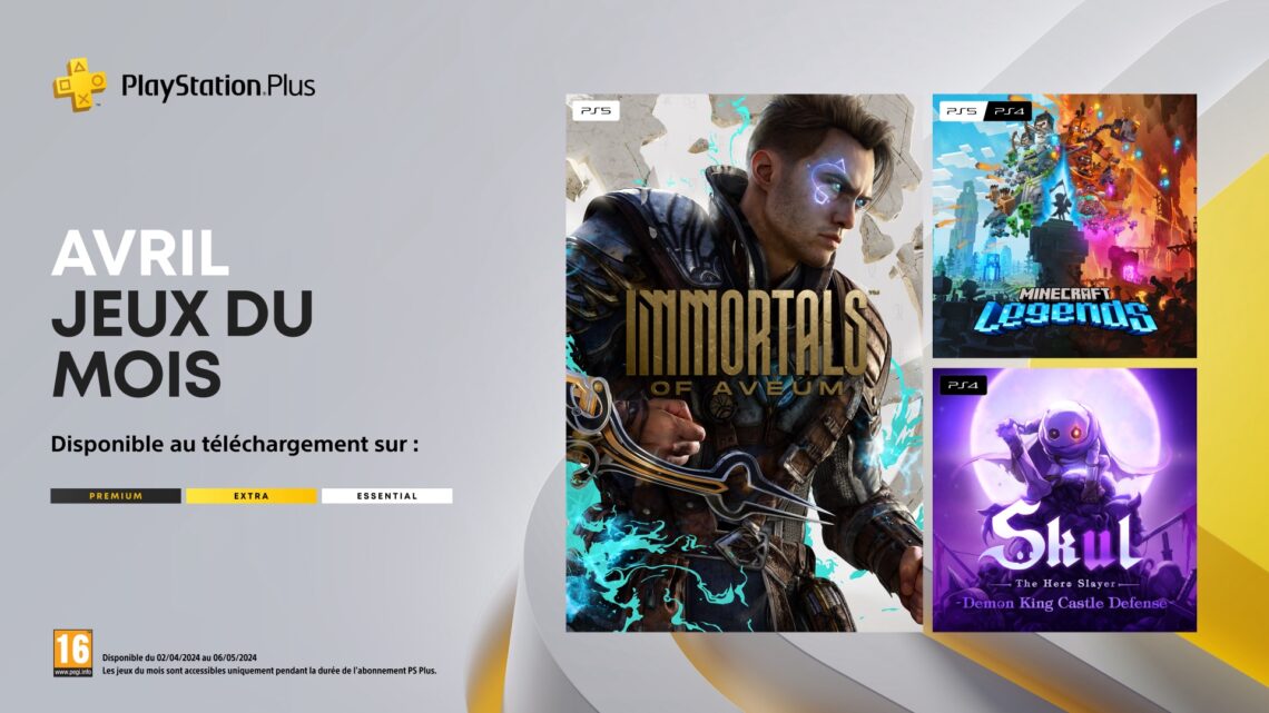 Les jeux du PlayStation plus d’Avril 2024