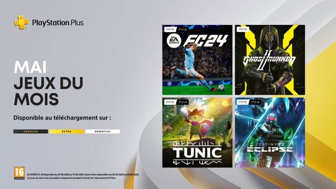 News – Les jeux PlayStation plus de mai