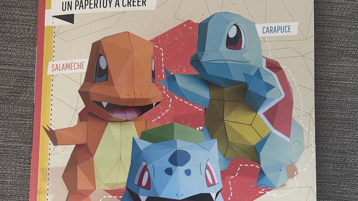 Geekerie – Des papertoys Pokémon chez 404 editions