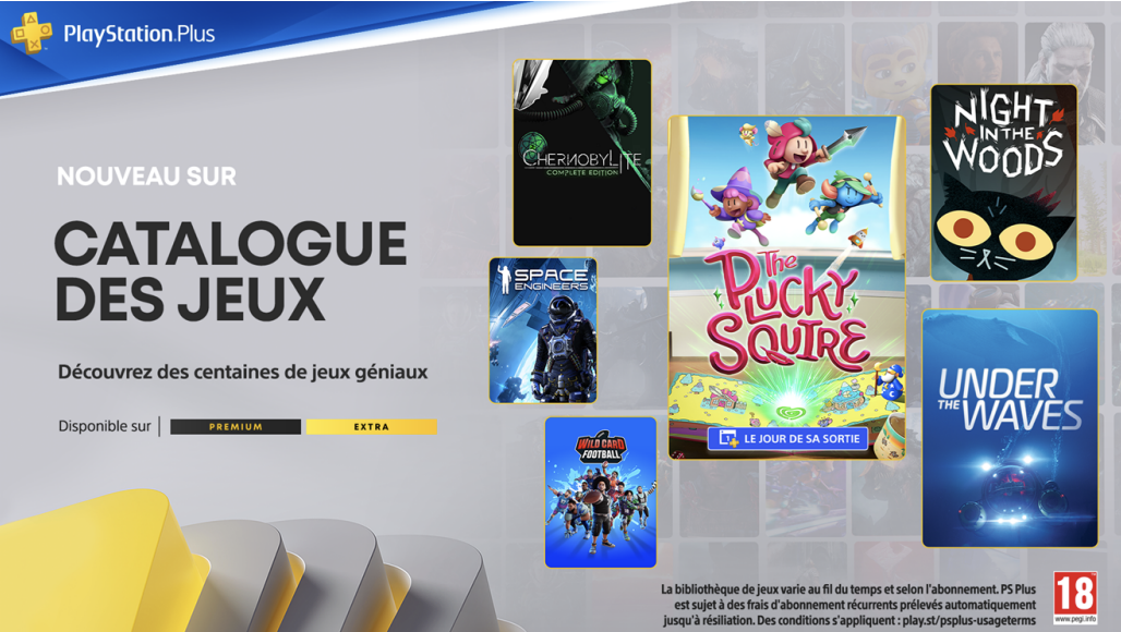 News – Plus d’une dizaine de nouveaux jeux ajoutés pour les abonnés Playstation