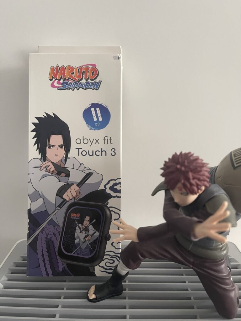 Présentation ABYX fit Touch 3 Sasuke et Gaara 