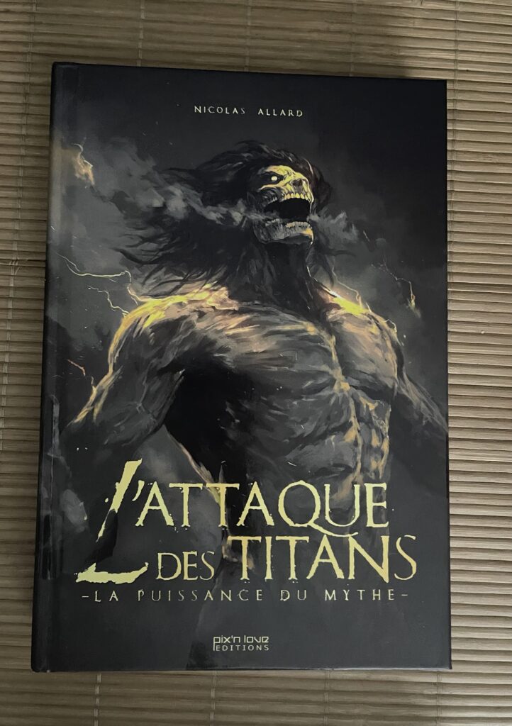 L’attaque des titans la puissance du mythe livre avant  