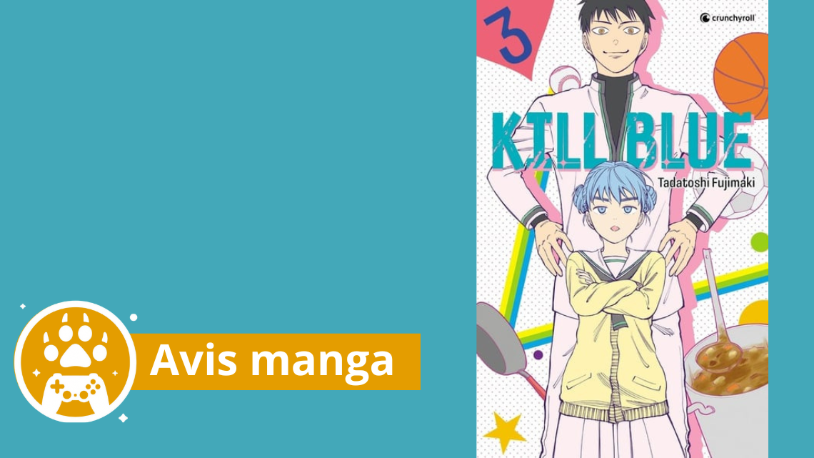 Avis manga – Kill blue, tome 3, double rencard meurtrier