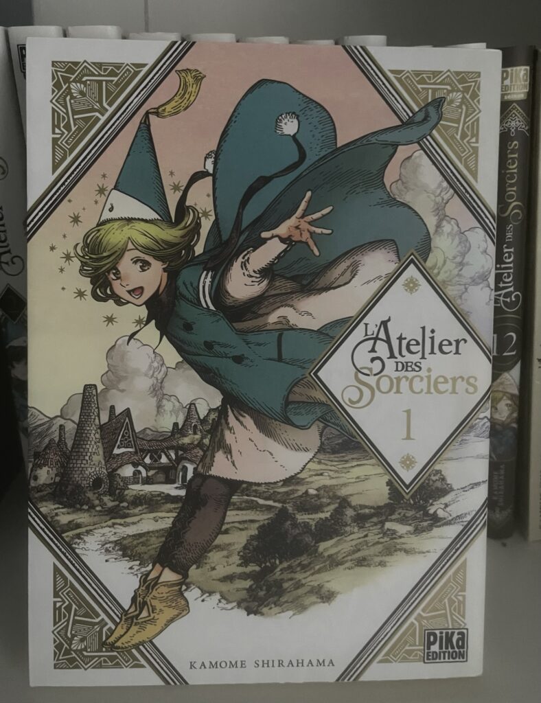 Couverture du tome 1 de l’atelier des sorciers 