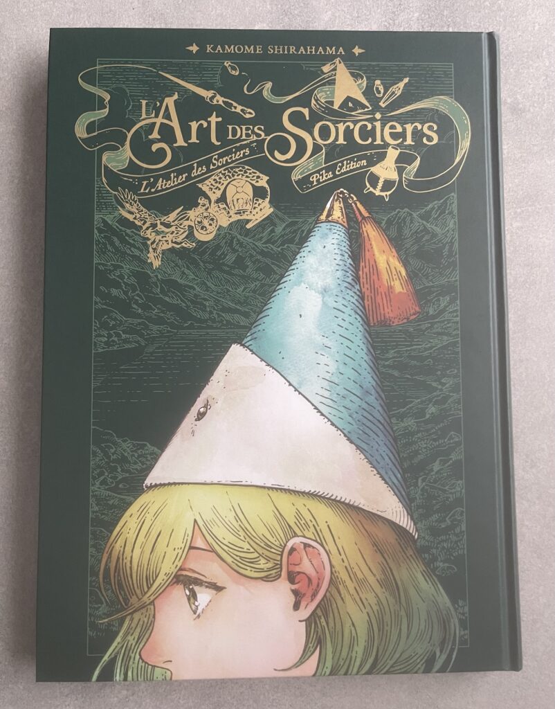 Artbook l’art des sorciers face avant 