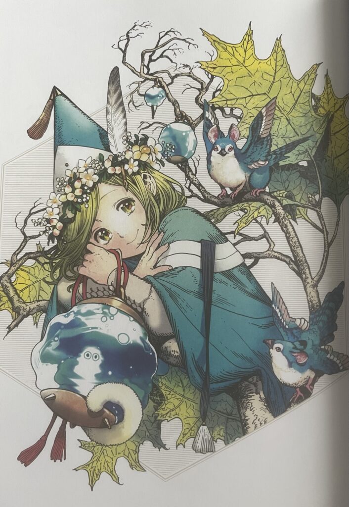 Coco de l’artbook l’atelier des sorciers 