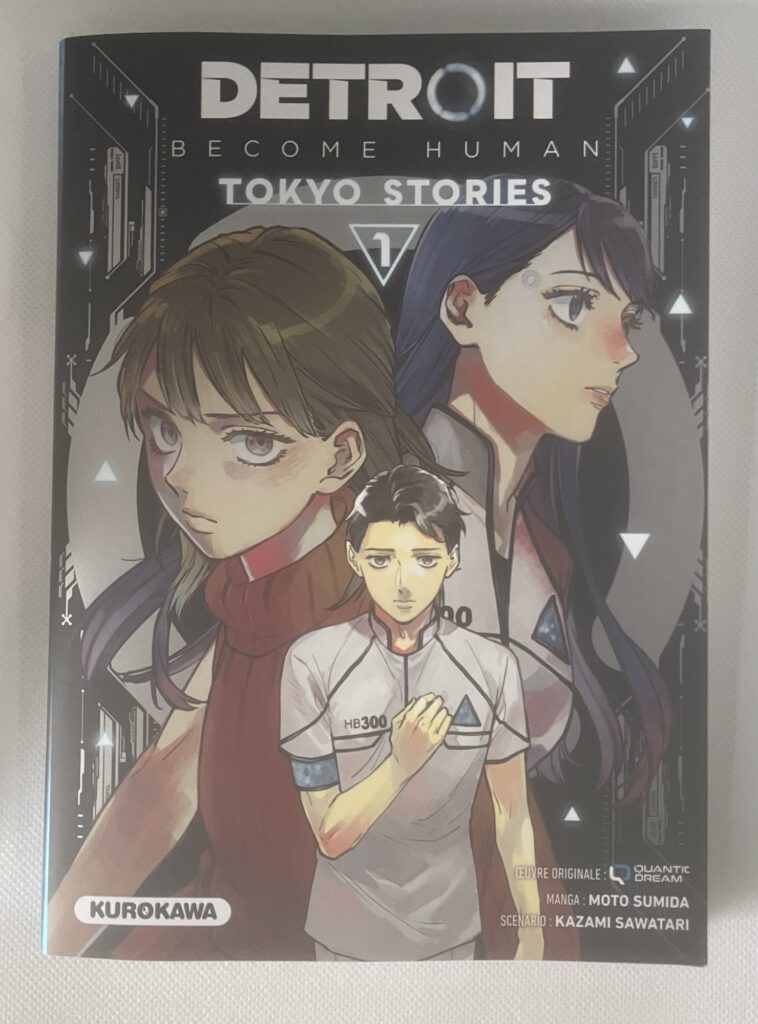 Detroit : Become Human - Tokyo Stories -  tome 1 face avant 