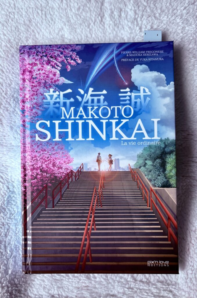 Makoto Shinkai - La vie ordinaire face avant du livre 