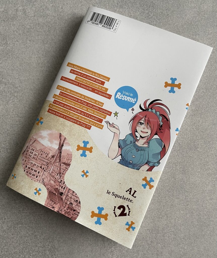 Al le squelette tome 2 couverture arrière