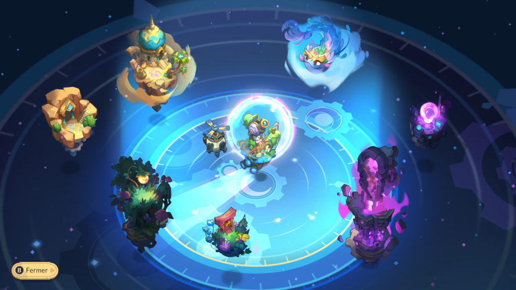 Pilo and the Holobook world map