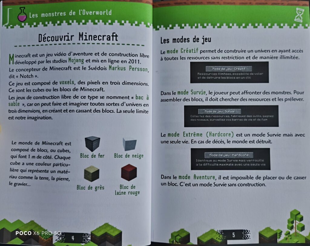 Escape game Minecraft - les explications du jeu vidéo