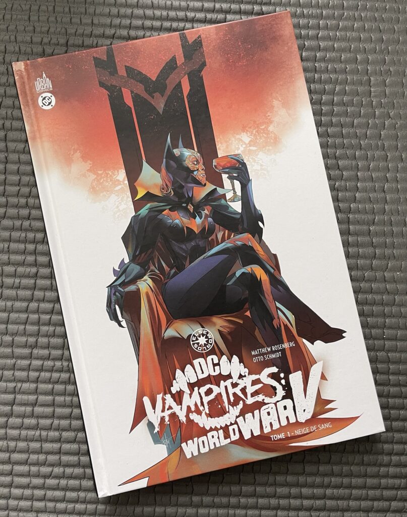 DC vampire world Wars V couverture avant