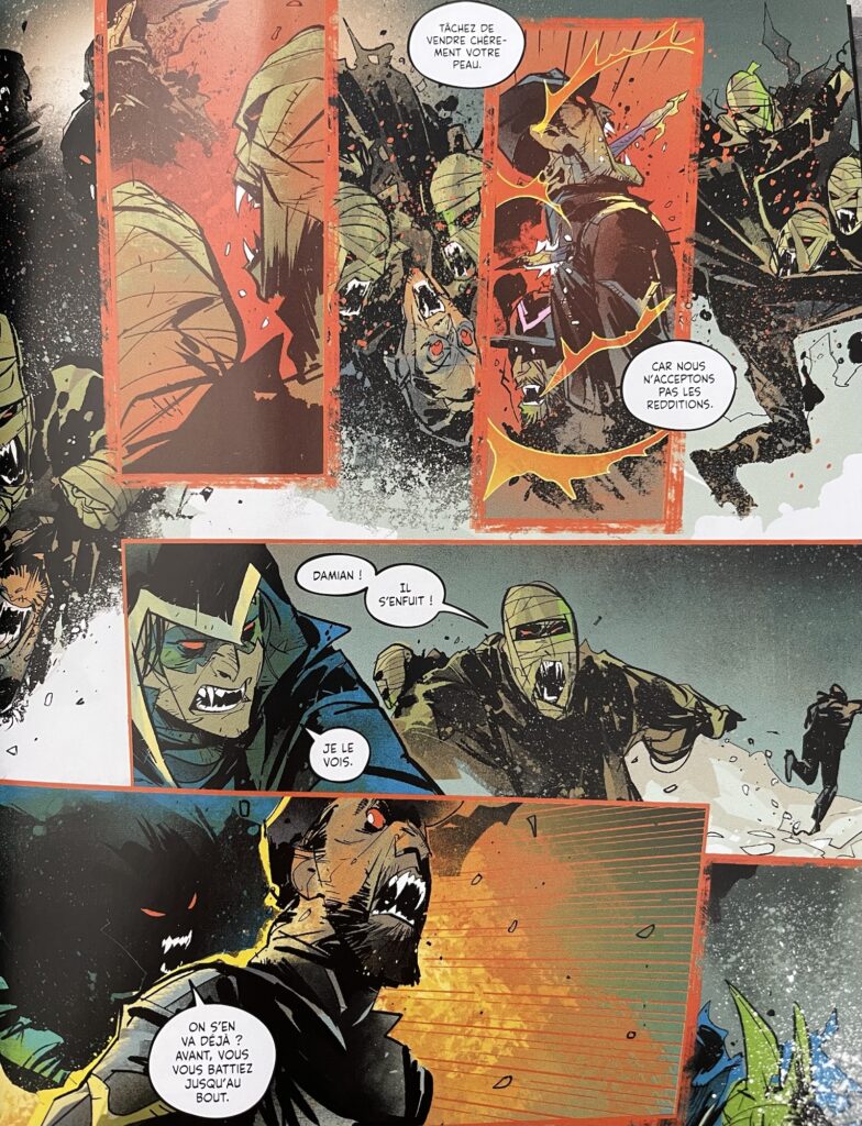 DC vampire world Wars V Damian Wayne