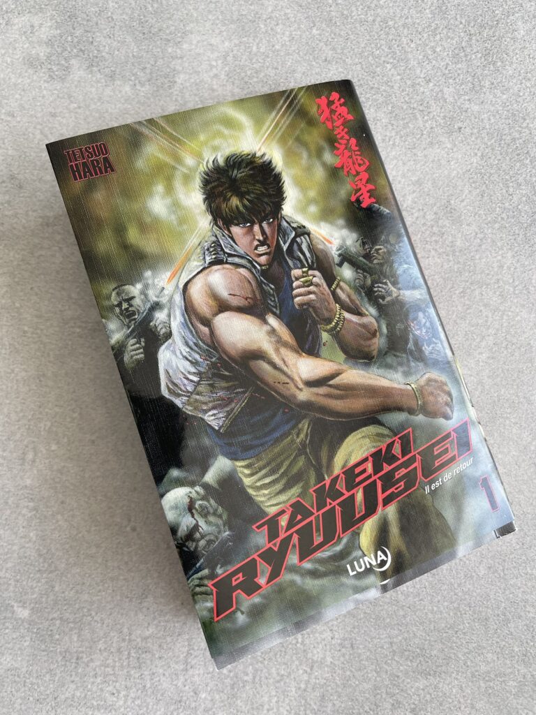 Takeki Ryuussei tome 1 couverture avant