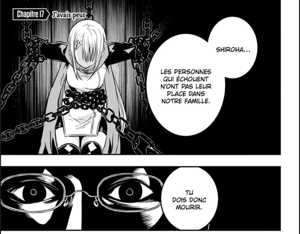 Nue’s exorcist tome 3 Shiroa doit mourir