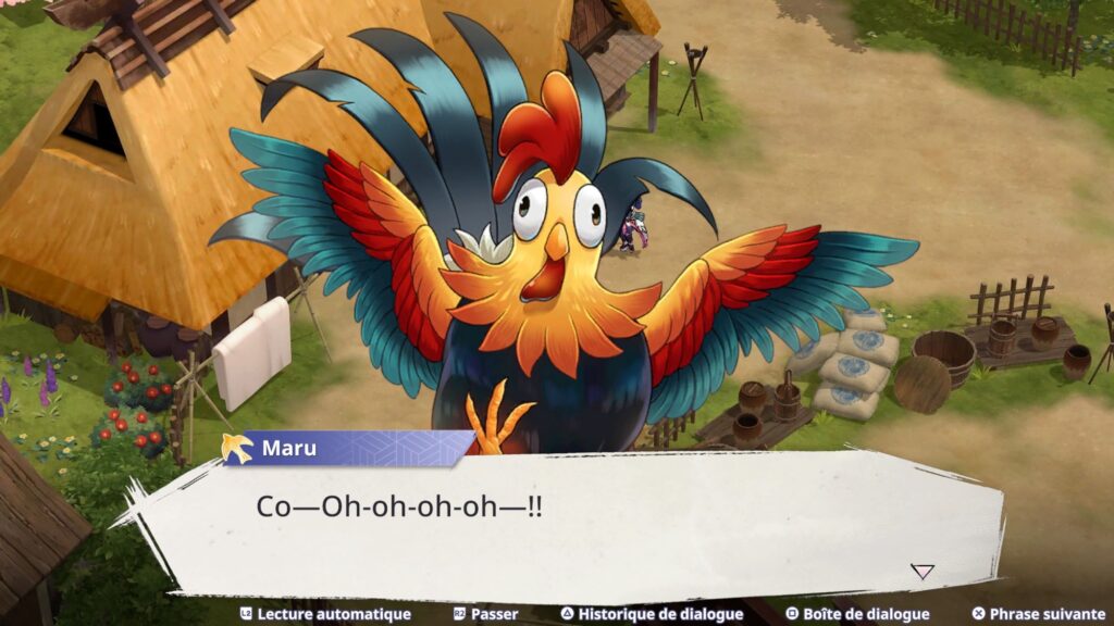Test - Yasha: Légendes de la Lame Démoniaque 
Poulet 