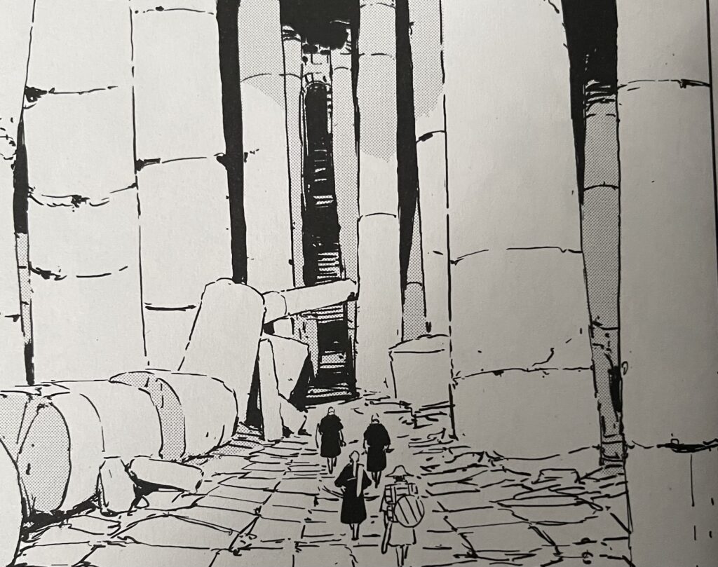 Avis Tower Dungeon tome 1 une grande salle vide et délabrée