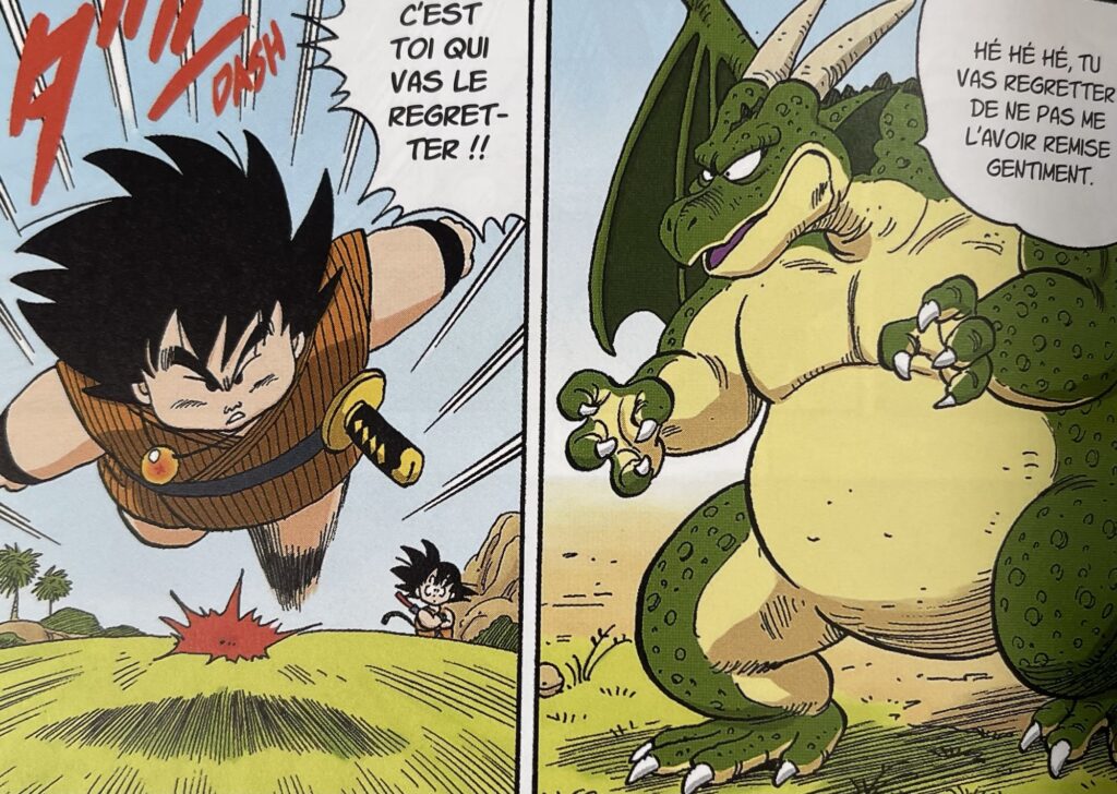 Dragon Ball full color arc roi démon piccolo yajirobe courageux