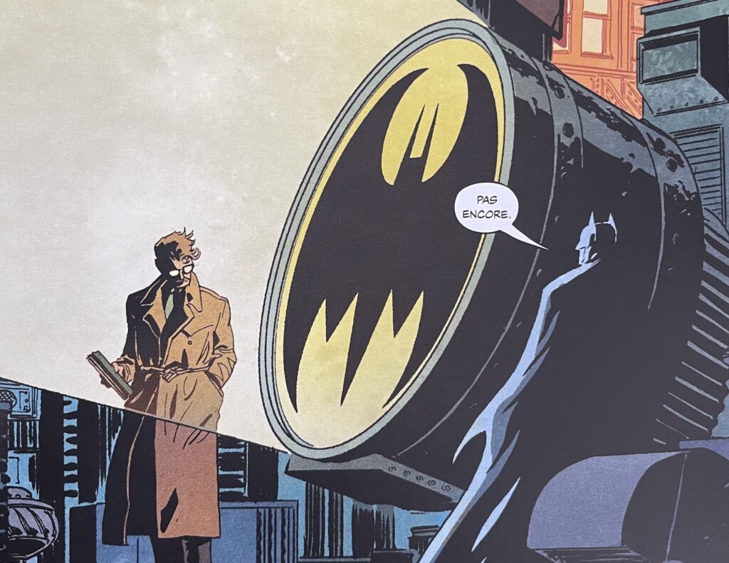 Avis Batman Dark patterns duo Batman Gordon iconique