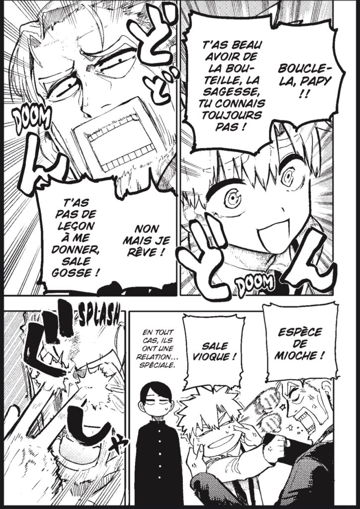 The undertakers avis manga duo contrasté