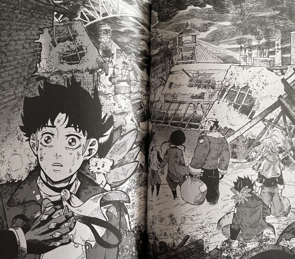 Ashes magnifique double page