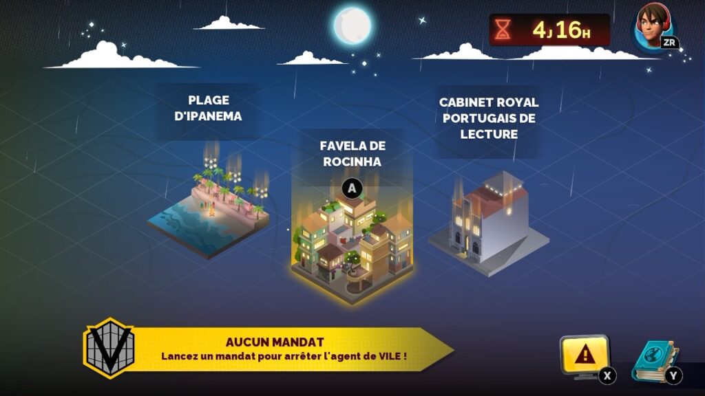 Test Carmen Sandiego 40th map monde