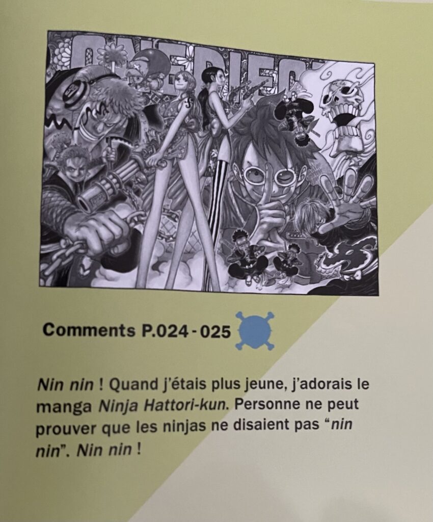 Avis manga one piece color walk 10 commentaire de Oda