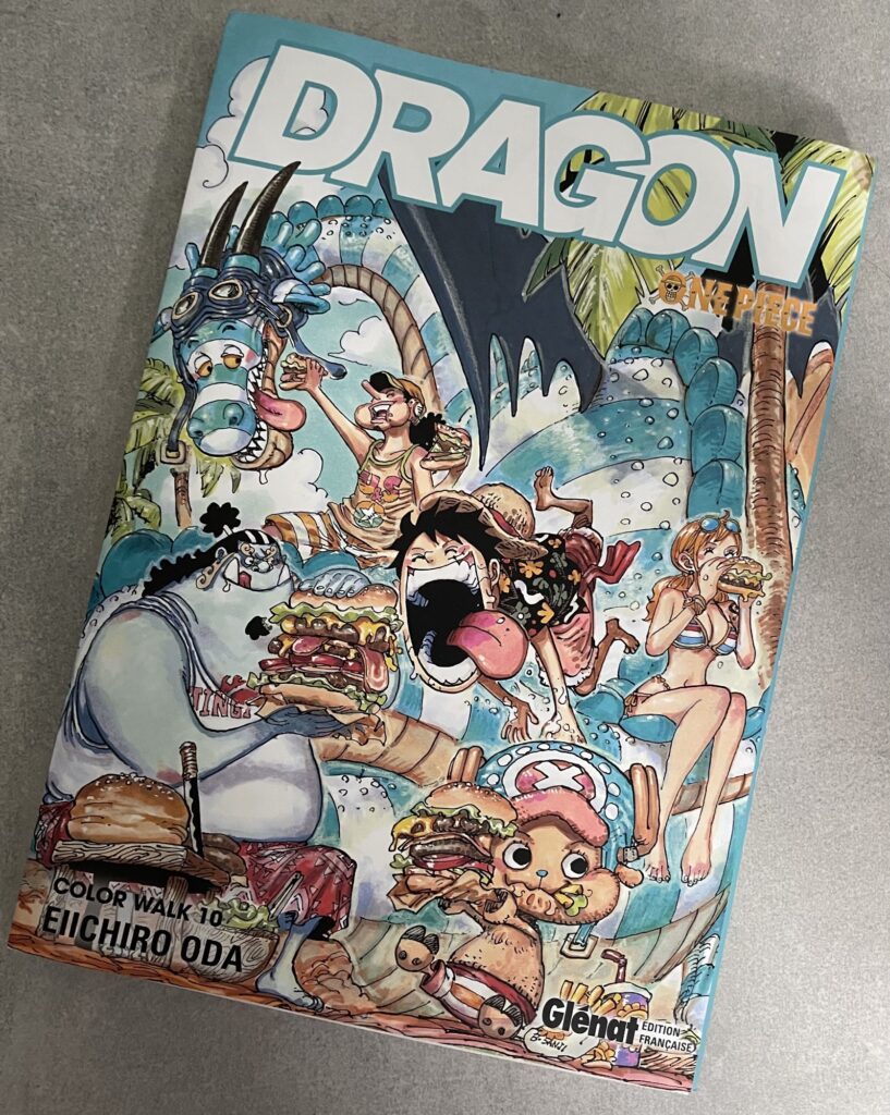 Avis manga one piece color walk 10 couverture avant