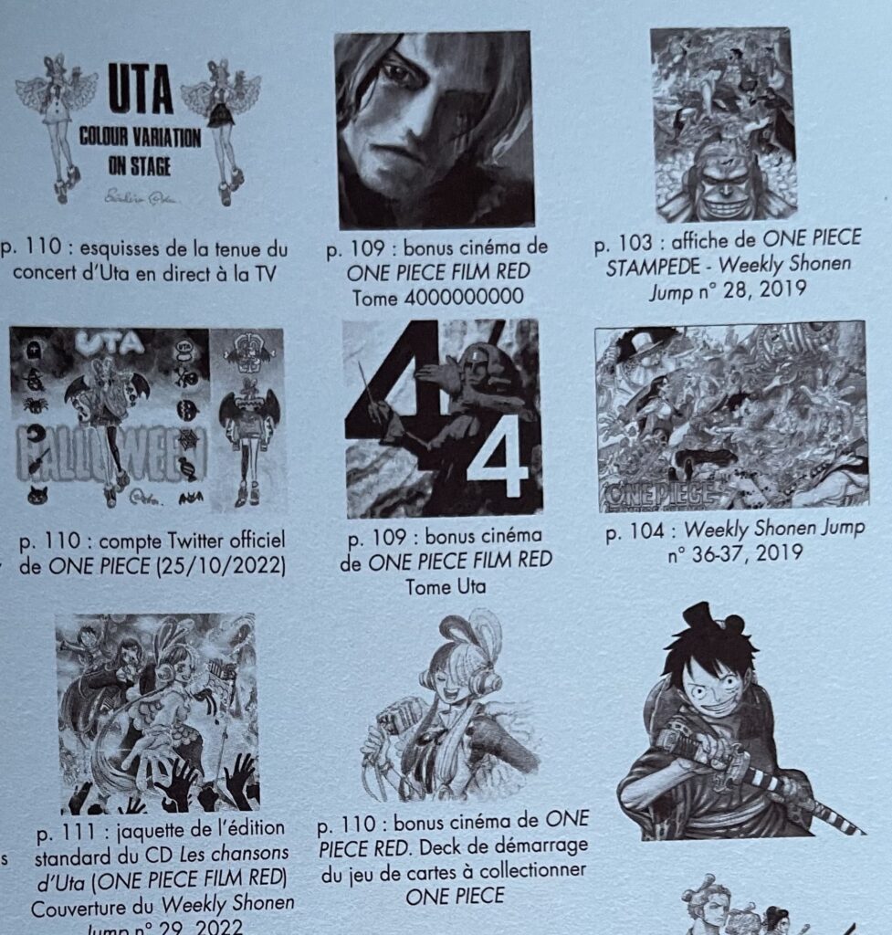 Avis manga one piece color walk 10 index