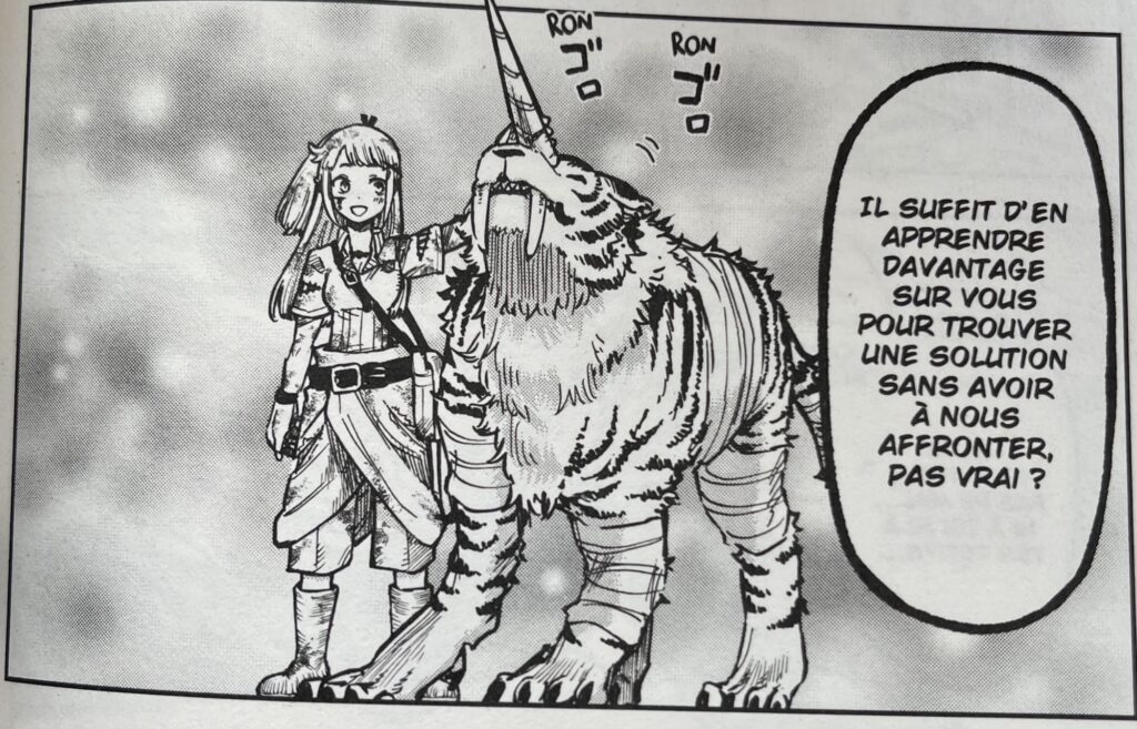 Avis manga Beast King tigre a corne