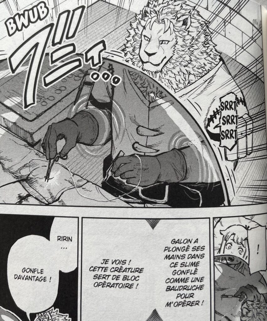 Avis manga Beast King slim bloc opératoire