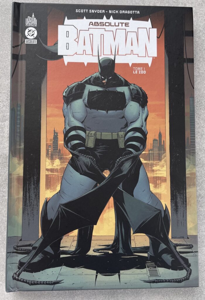 Avis comics Absolute Batman couverture avant