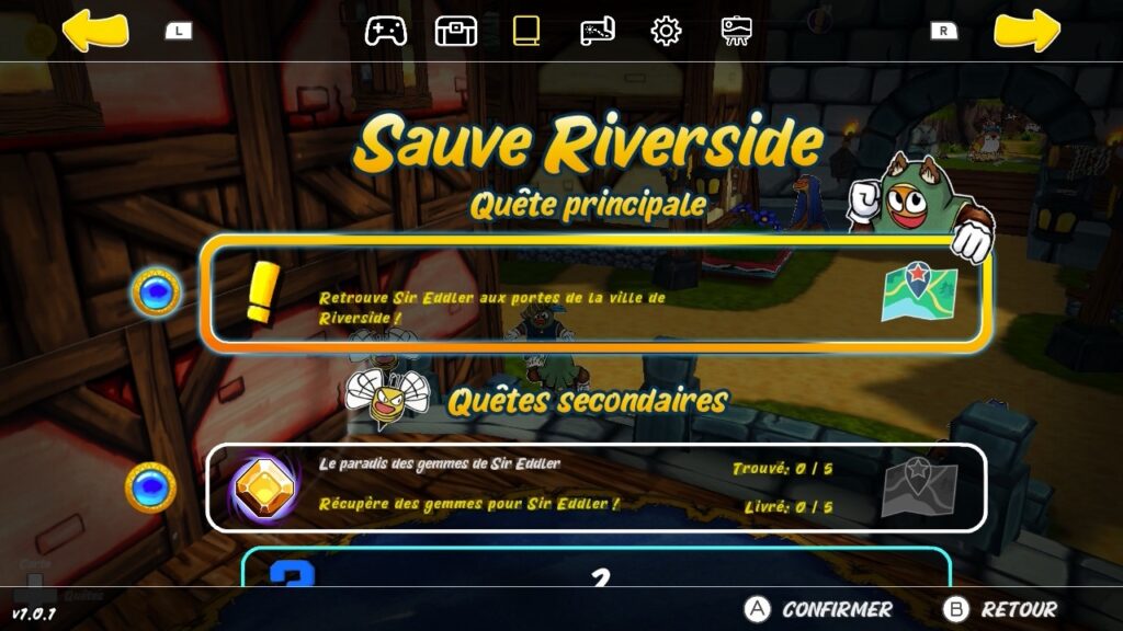 Test ruffy and the riverside journal quête