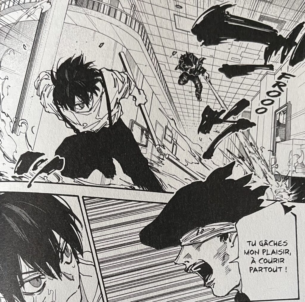 Sakamoto day 18 Amane combat 