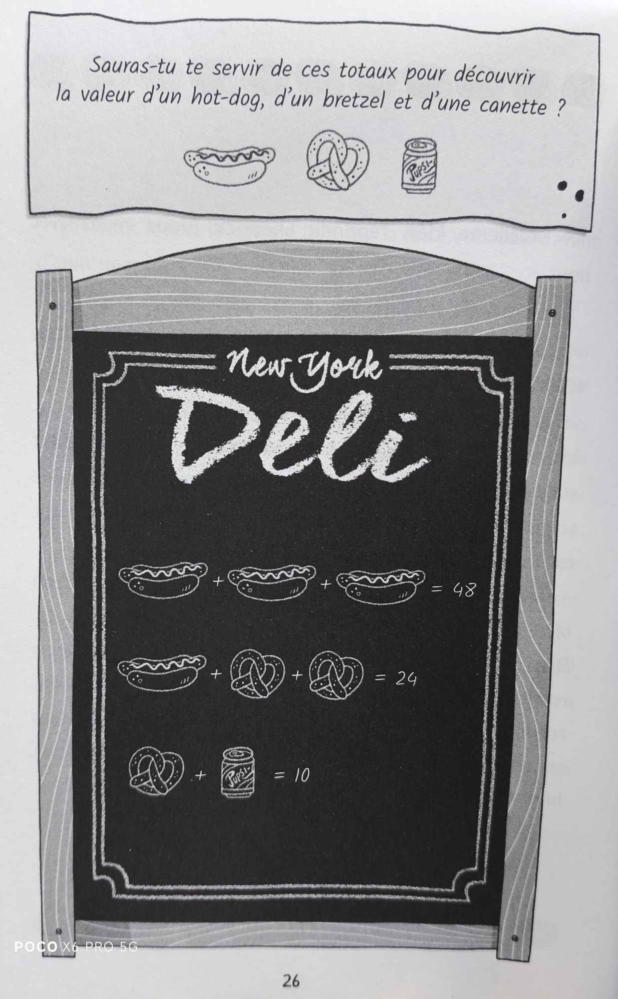 Sherlock Holmos - des hot-dogs et des maths !