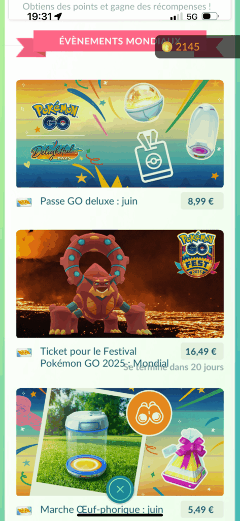New Pokémon GO