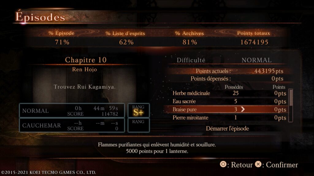 Test - Project Zero : La Prêtresse des Eaux Noires