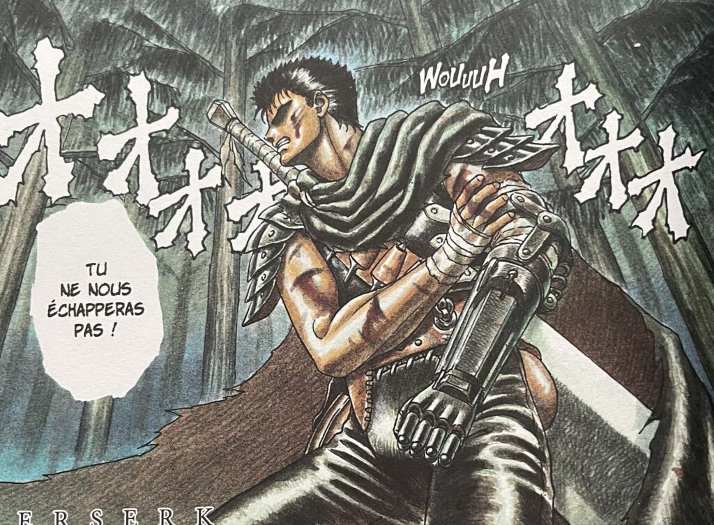 Berserk édition prestige tome 1 page couleur