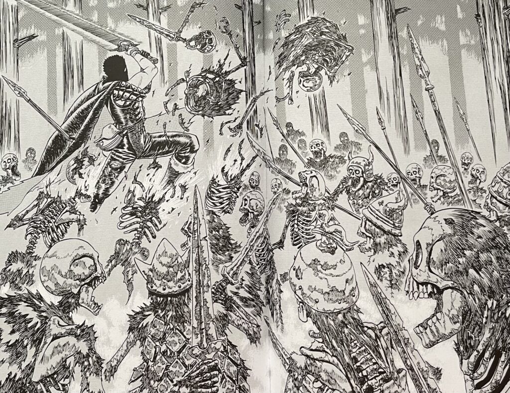 Berserk édition prestige tome 1 sublime doublé page