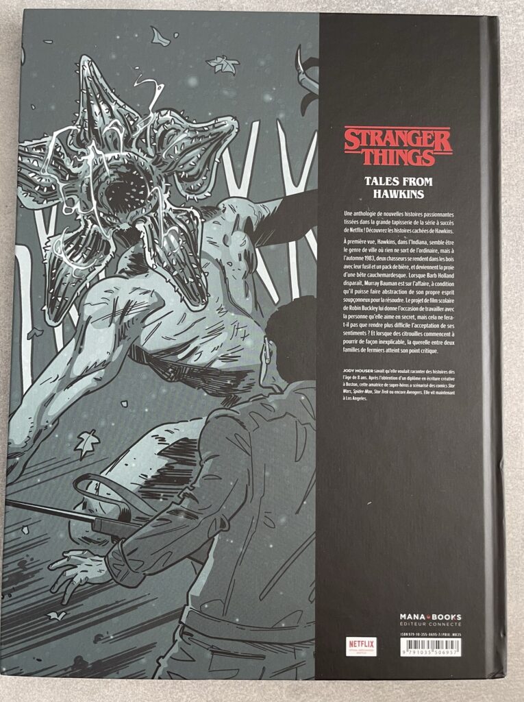 Stranger Things tales from Hawkins couverture arrière