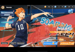 Test HAIKYU FLY HIGH personnages