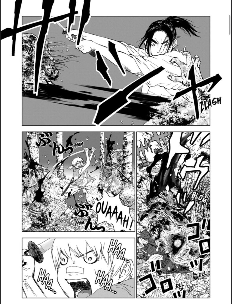 Babel The New Hakkenden tome 8 combat traditionnel 