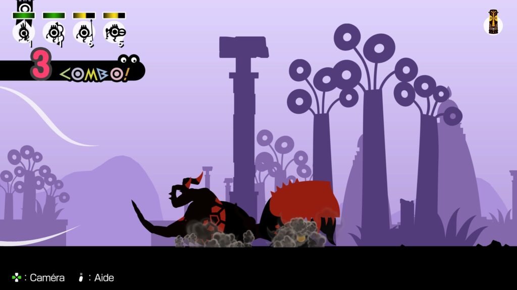 Test Patapon replay 1+2 combi farm et chasse