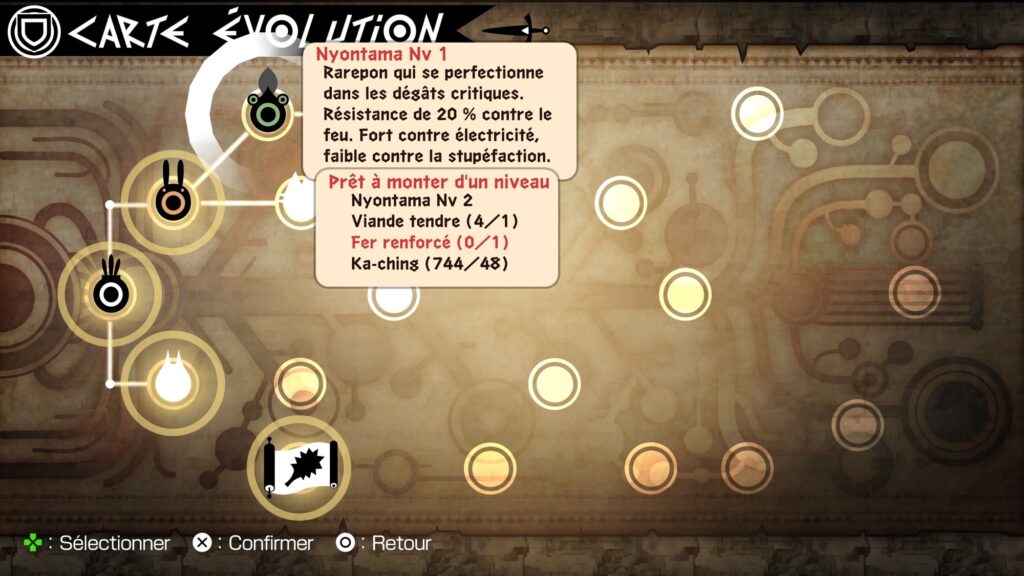 Test Patapon replay 1+2 arbre de compétence