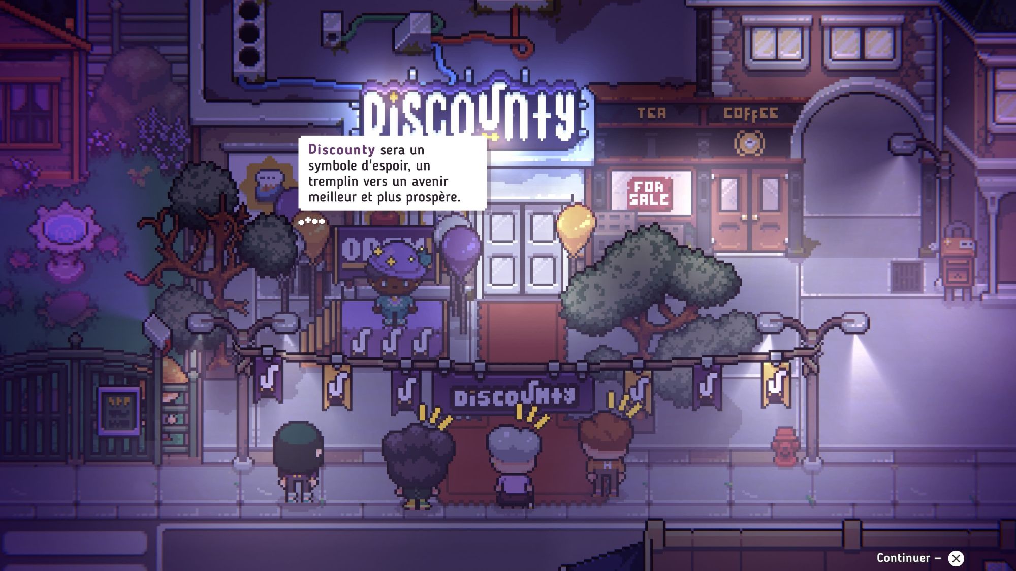 Discounty - c'est l'ouverture du magasin !