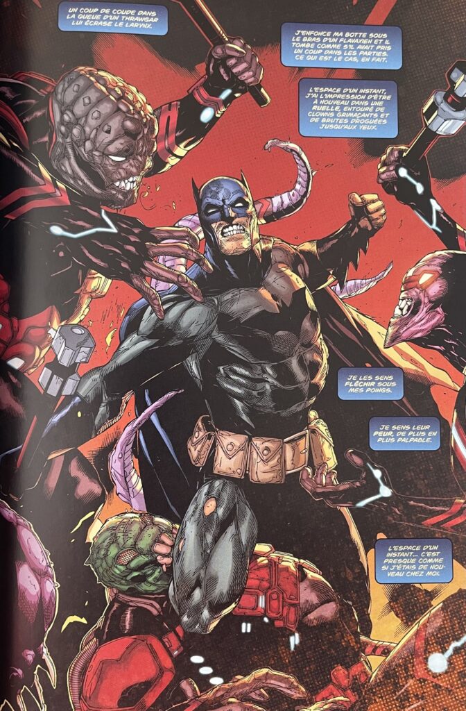 Batman off-world avis comics recherche sur différents Alien