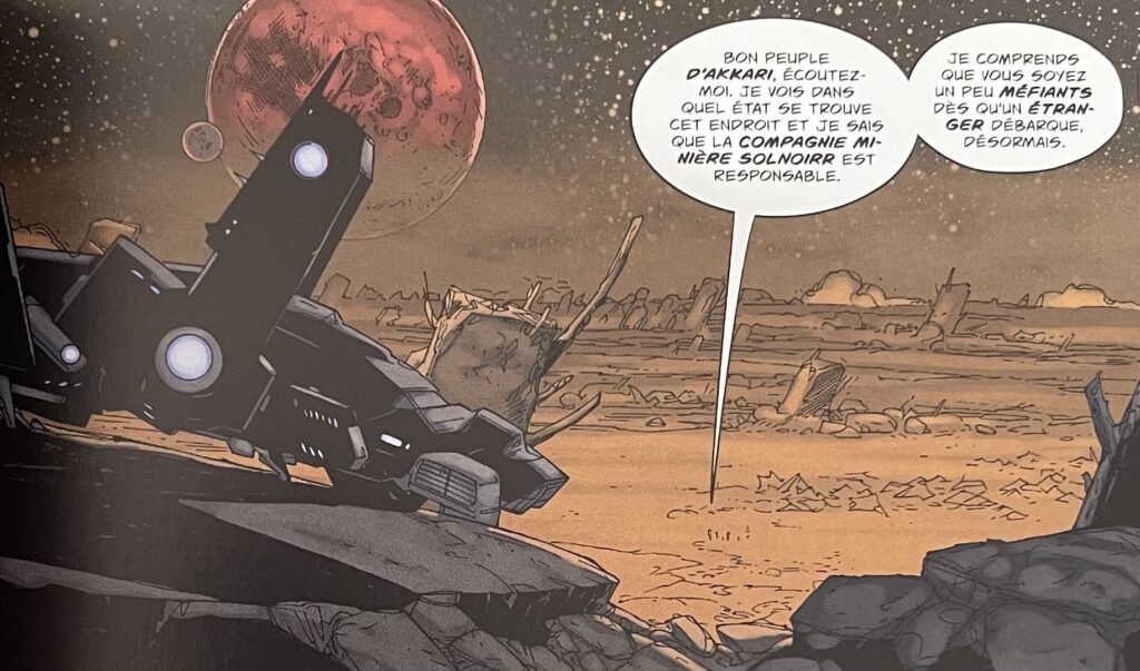 Avis comics Batman off-world l’espace